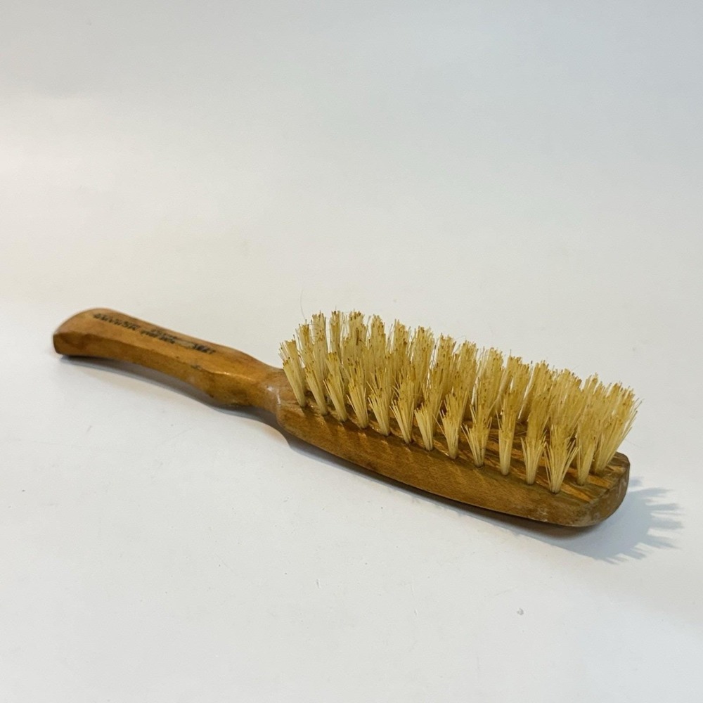 Vintage Mohawk Genuine Satinwood Pure Boar Bristle Hair Brush #175 Made in USA
